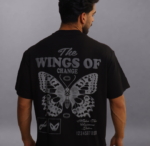 Black Oversized Men's T-Shirt