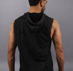 Vintage Acid-Wash Gym Wear Sleeveless Sando