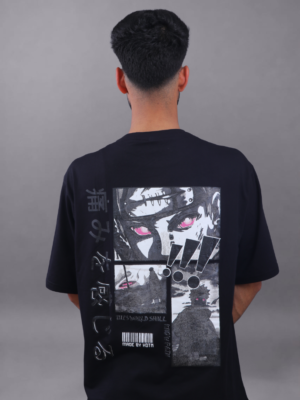 Made By Kotn Black Graphic Oversized T-Shirt