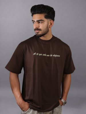 Old Myke Towers Brown T-Shirt