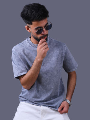 Acid Wash Oversized Tee