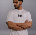 Made By Kotn White Graphic Oversized T-Shirt